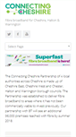 Mobile Screenshot of connectingcheshire.org.uk
